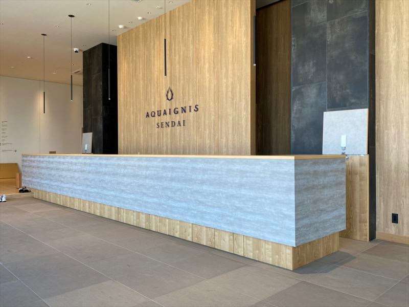 カウンター周辺